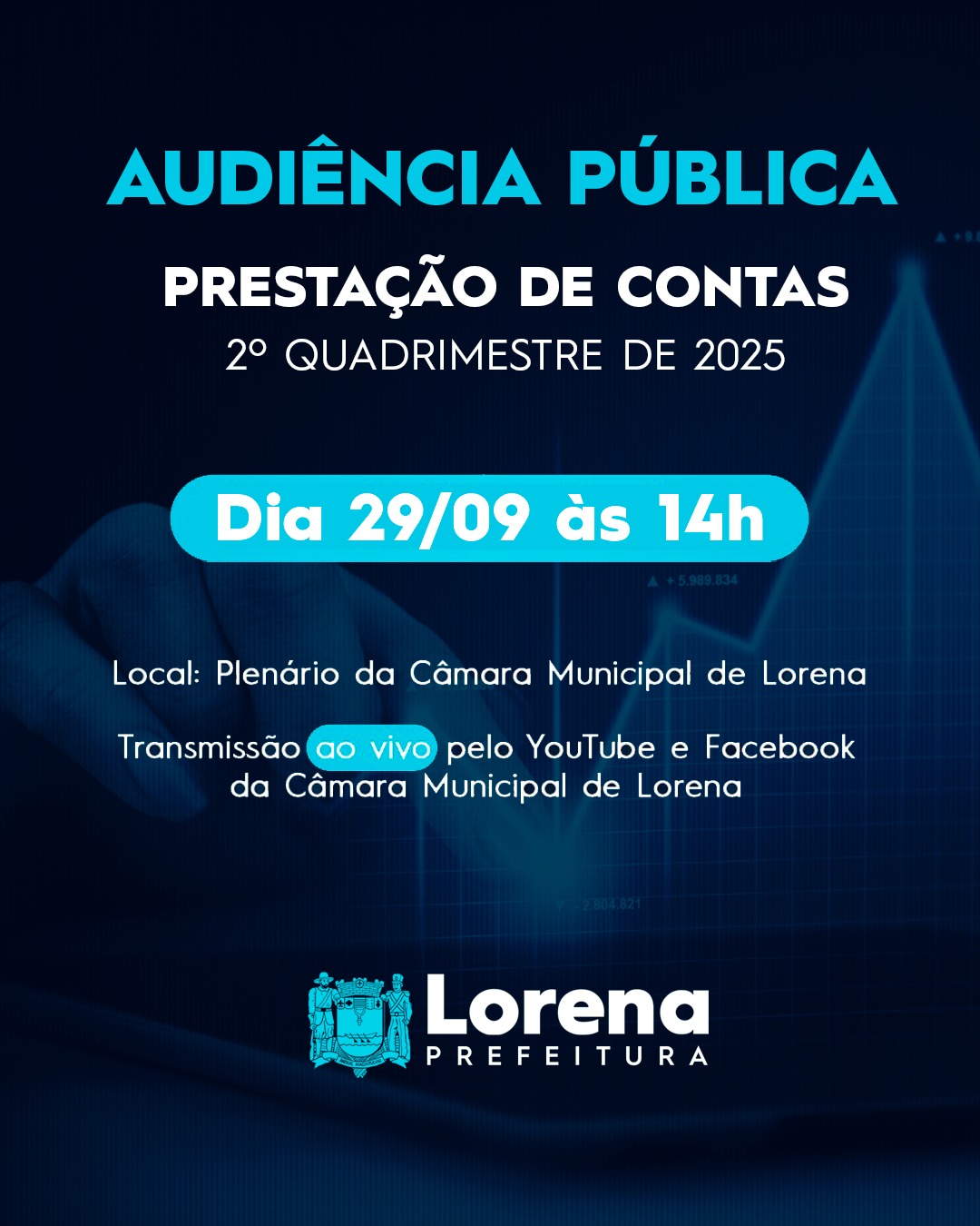 Prefeitura anuncia audiência pública de prestação de contas do 2º quadrimestre de 2025 1 Prefeitura Anuncia Audiência Pública De Prestação De Contas Do 2º Quadrimestre De 2025