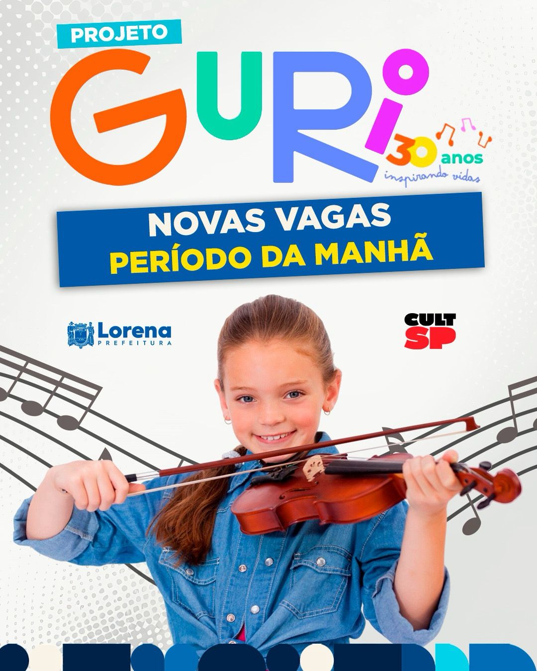 Projeto guri abre novas inscrições para aulas gratuitas no período da manhã 1 Projeto Guri Abre Novas Inscrições Para Aulas Gratuitas No Período Da Manhã