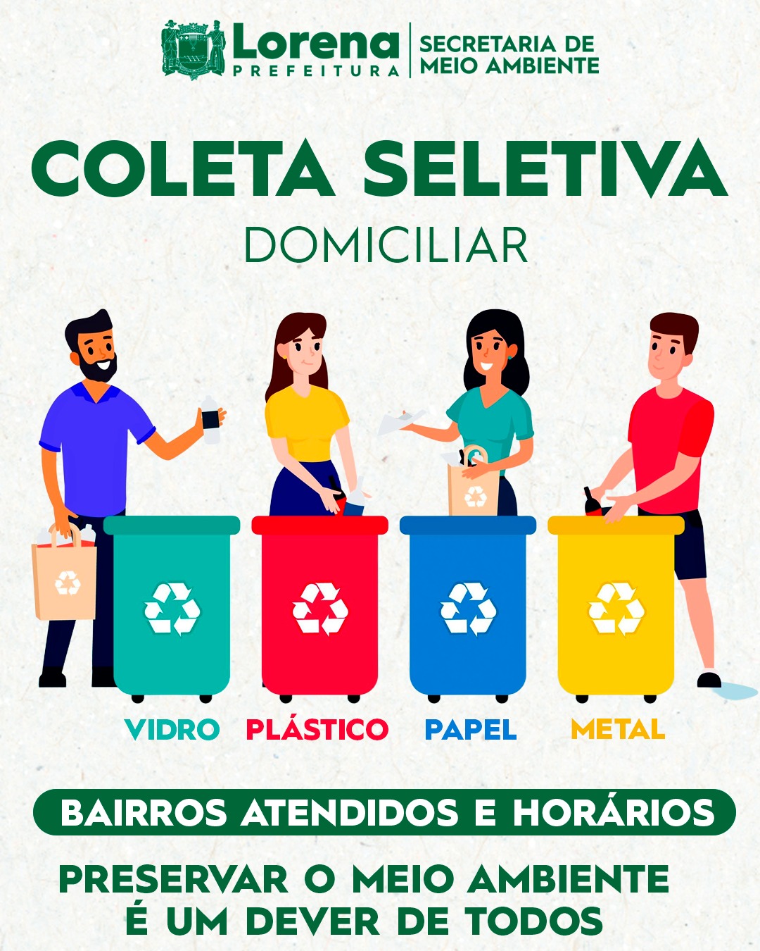 Coleta seletiva de lixo em lorena 2 Coleta Seletiva De Lixo Em Lorena