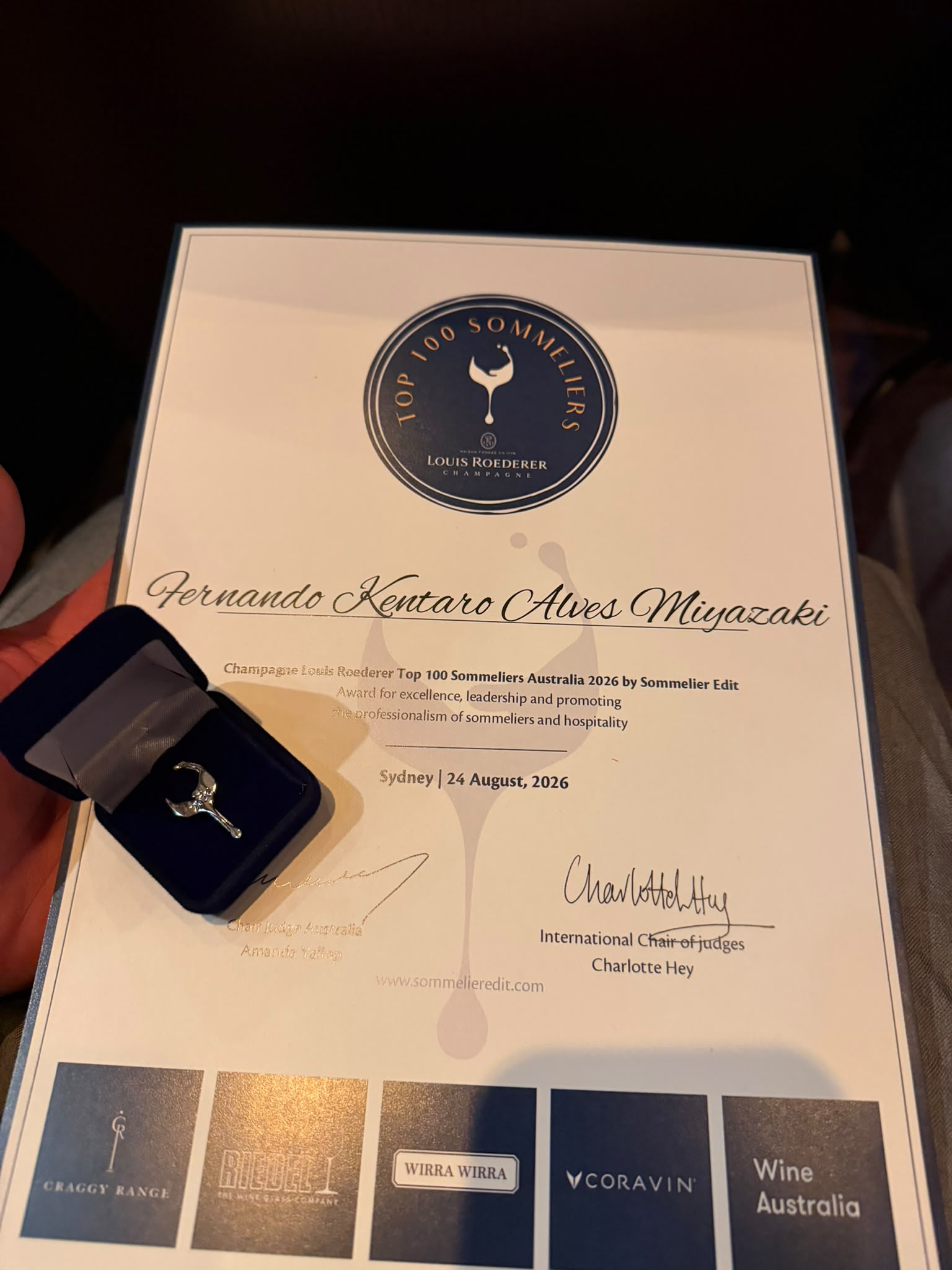 Lorenense é único brasileiro entre os top 100 sommeliers da austrália✨️ 1 Lorenense É Único Brasileiro Entre Os Top 100 Sommeliers Da Austrália✨️