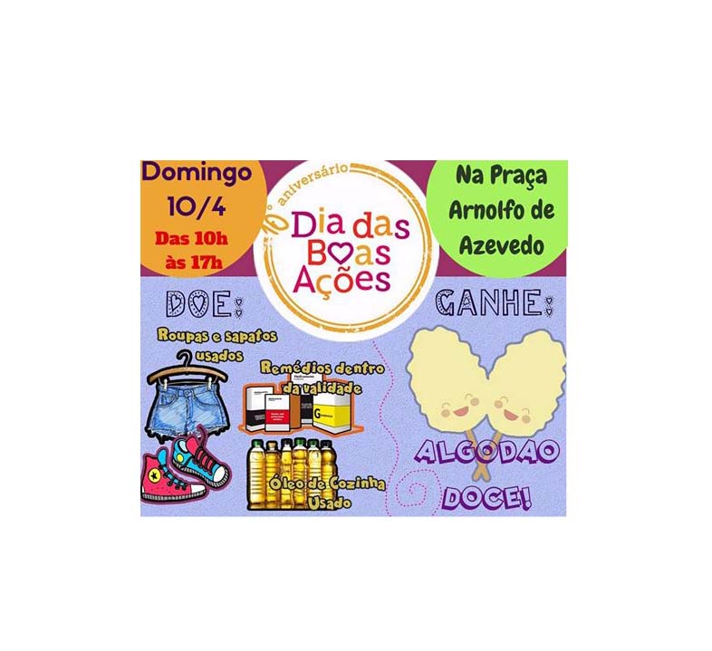 No dia internacional de boas ações, alunos da usp montam posto de arrecadação na praça arnolfo No Dia Internacional De Boas Ações, Alunos Da Usp Montam Posto De Arrecadação Na Praça Arnolfo