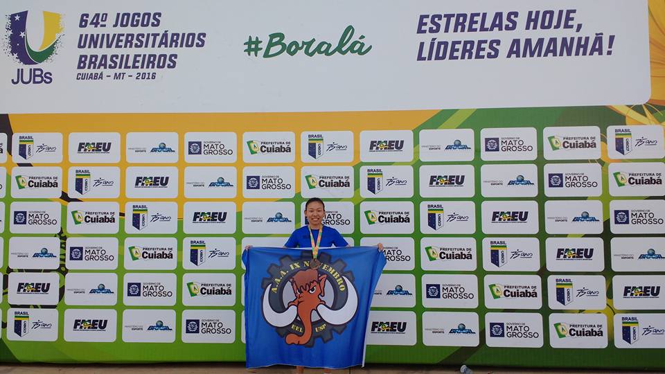 Atleta de lorena é bronze nos jogos universitários brasileiros 2 Fotos: Arquivo Pessoal