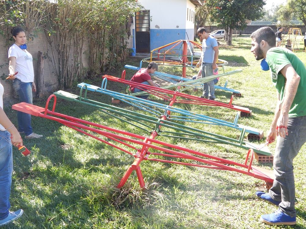 Aacal Recebe Reforma Voluntária De Estudantes