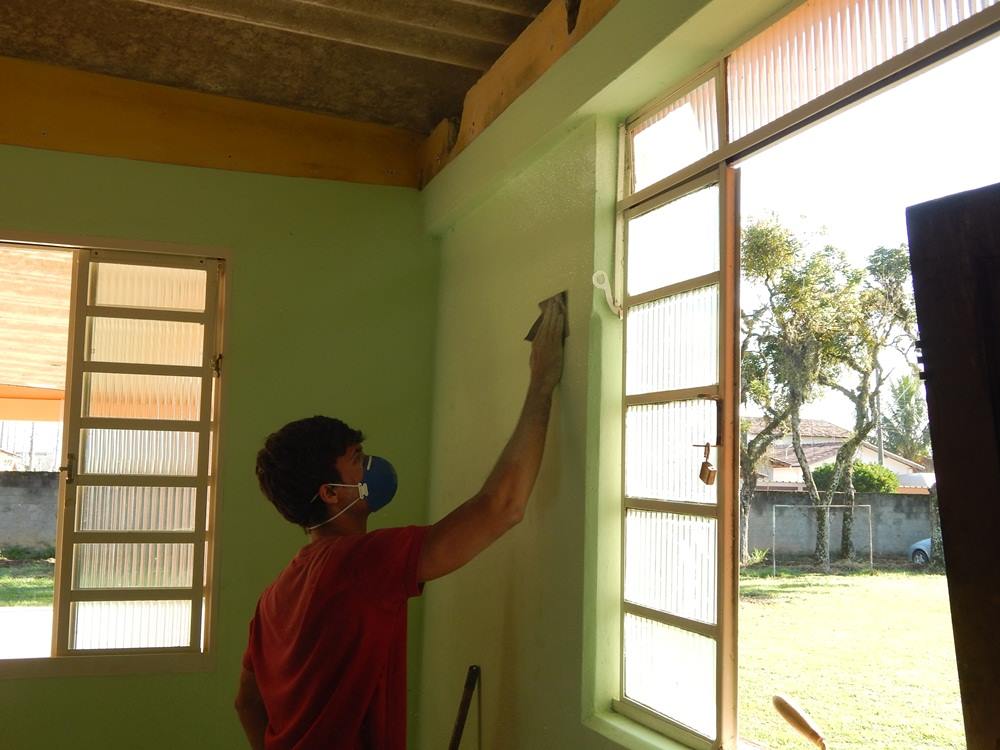 Aacal Recebe Reforma Voluntária De Estudantes