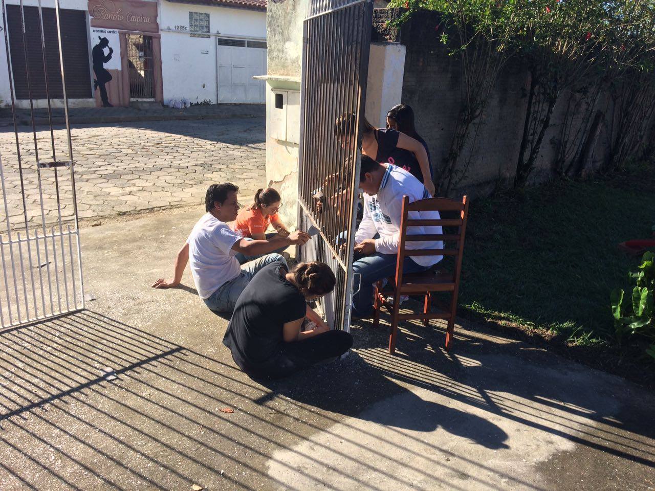 Aacal Recebe Reforma Voluntária De Estudantes