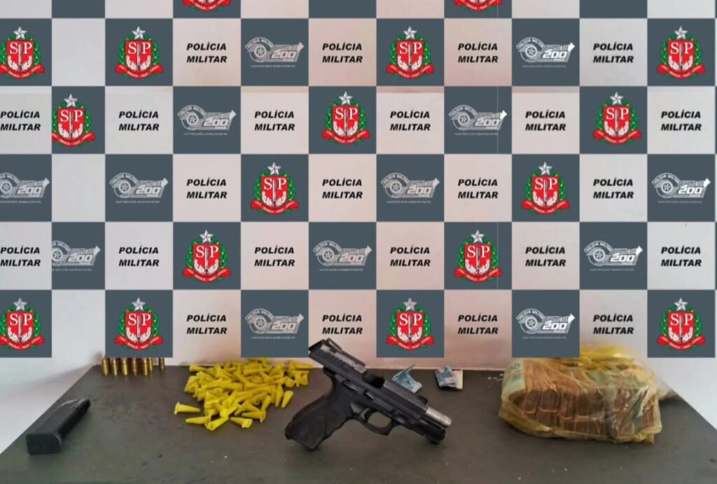 Pm prende dois por posse ilegal de arma e tráfico na cecap Pm Prende Dois Por Posse Ilegal De Arma E Tráfico Na Cecap