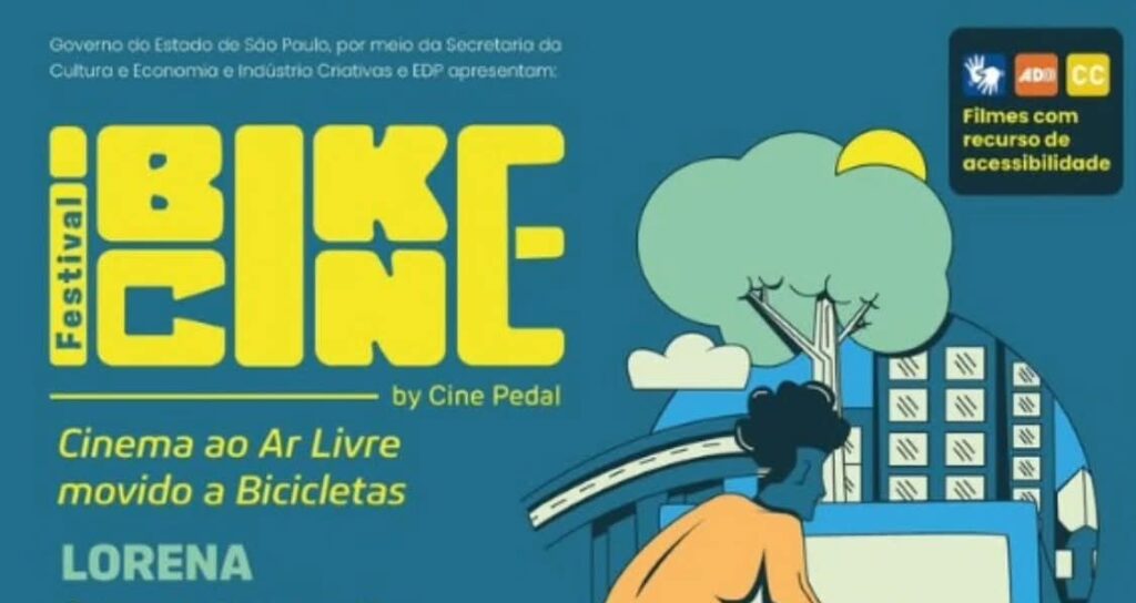 Cinema ao ar livre movimenta lorena com energia gerada pelo público Cinema Ao Ar Livre Movimenta Lorena Com Energia Gerada Pelo Público