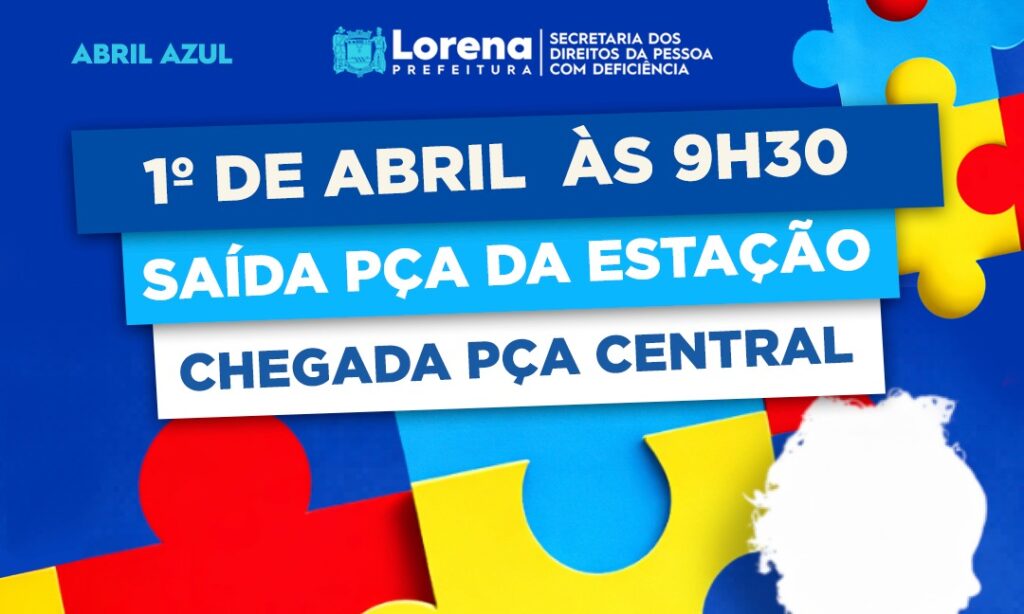 Caminhada de conscientização sobre o autismo acontece em 1º de abril Caminhada De Conscientização Sobre O Autismo Acontece Em 1º De Abril