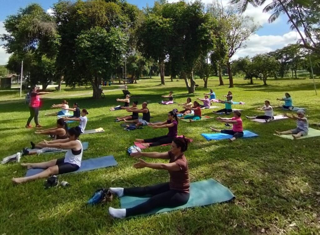 Yoga No Parque: Participe Do Encerramento Do Projeto Neste Sábado