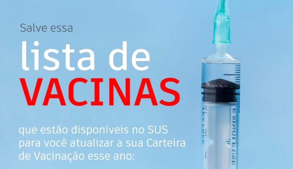 Você Está Com A Carteira De Vacinação Em Dia?