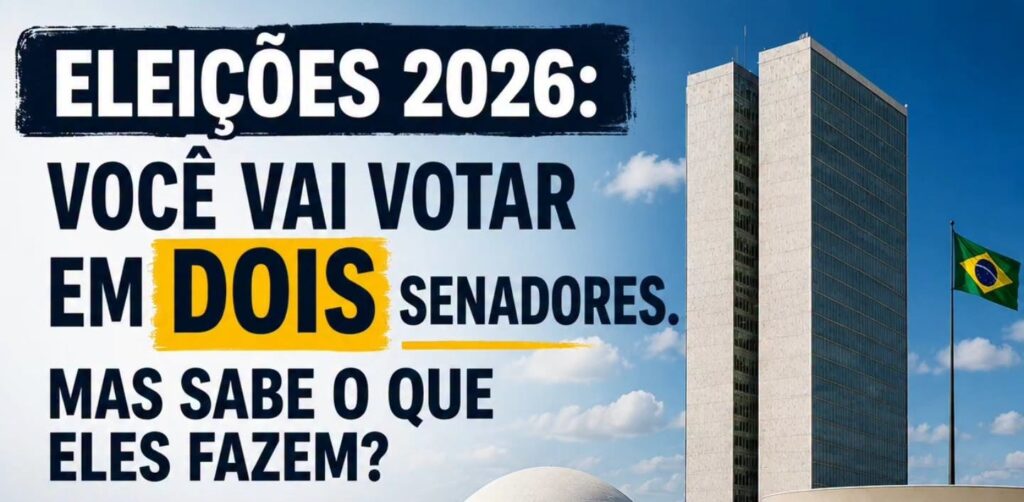 Eleições 2026: Você Vai Votar Em Dois Senadores. Mas Sabe O Que Eles Fazem?